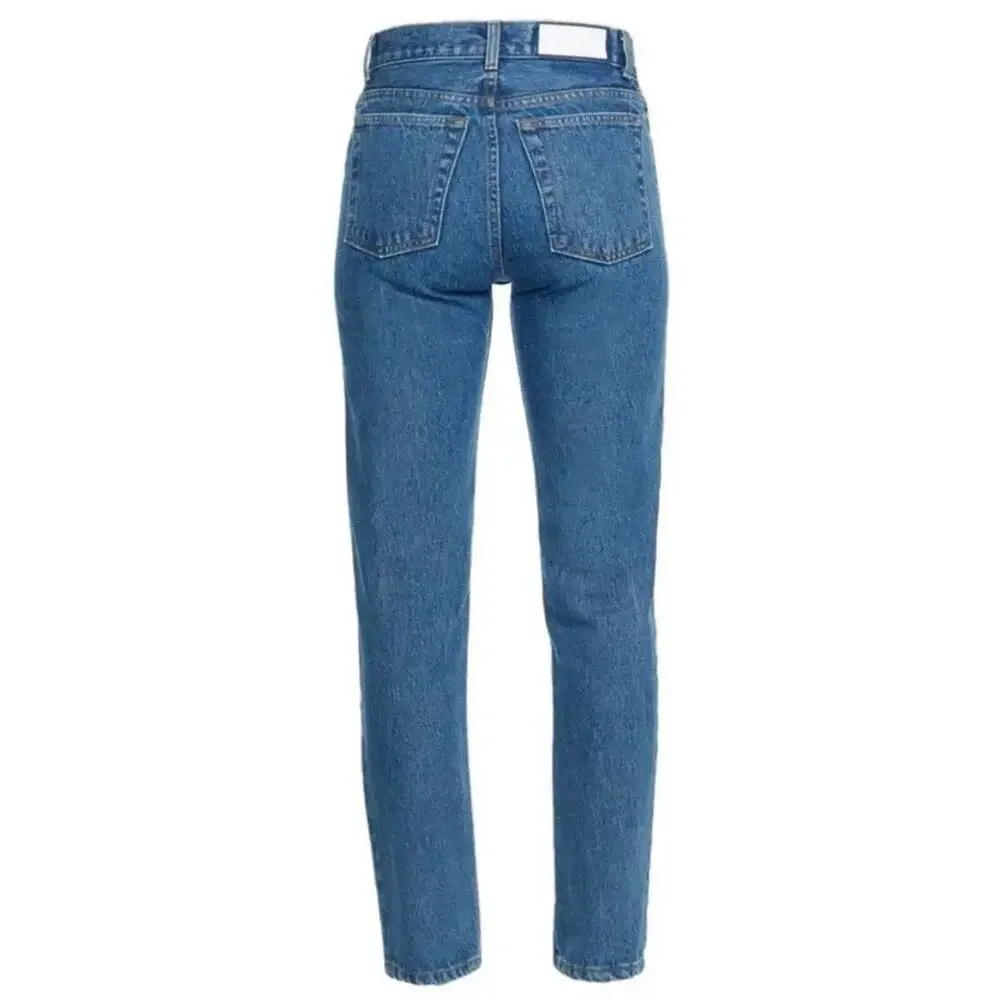 Re/Done Jeans Academy Fit High Rise Straight Leg, EUC, Size 26, MSRP $395